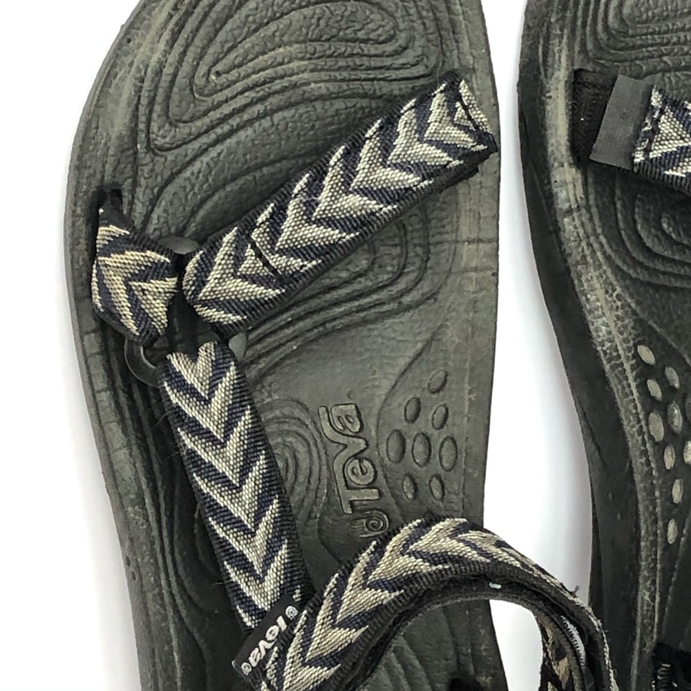 ⭐️ Teva Hurricane Black Sport Sandal Size 10 - Picture 6 of 13